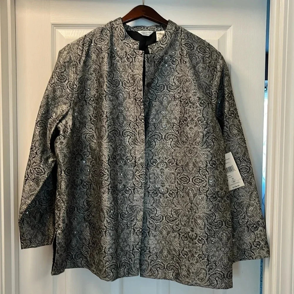 Laura Ashley Nehru blazer jacket